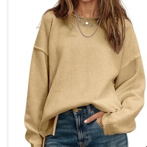 Women's Beige Sweater